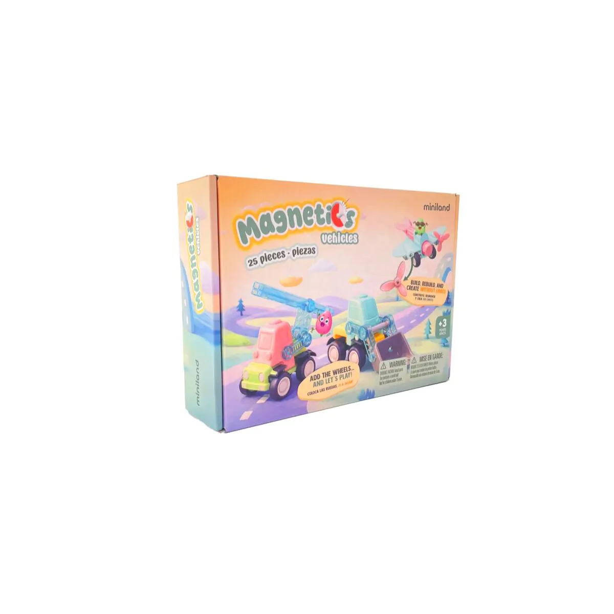 Veiculo magnético - 25pcs