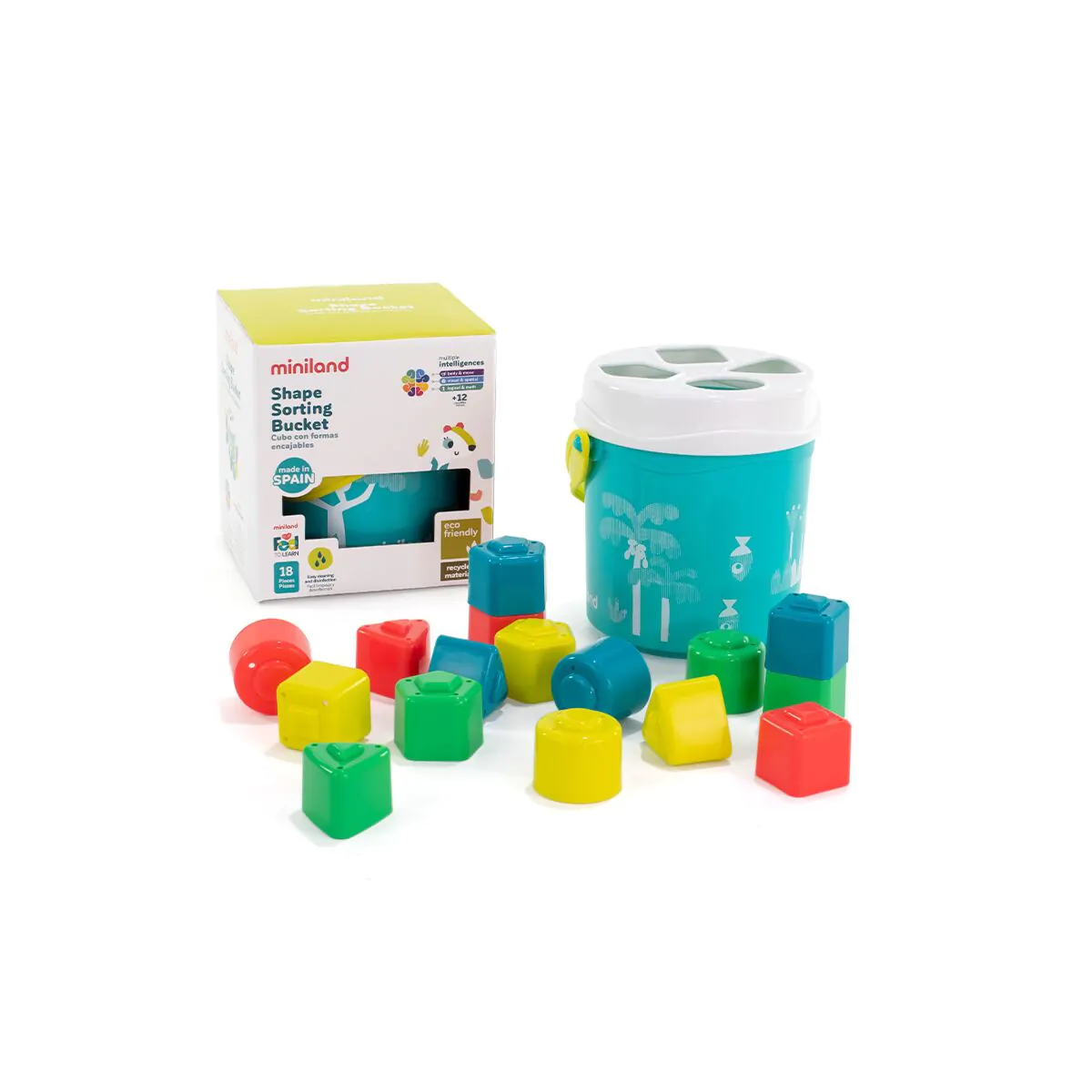 Baldo com forma e cores