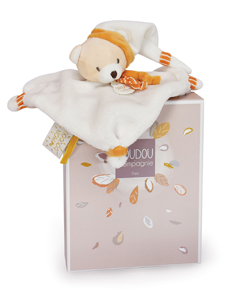 Mini urso de pelúcia bege - 20 cm