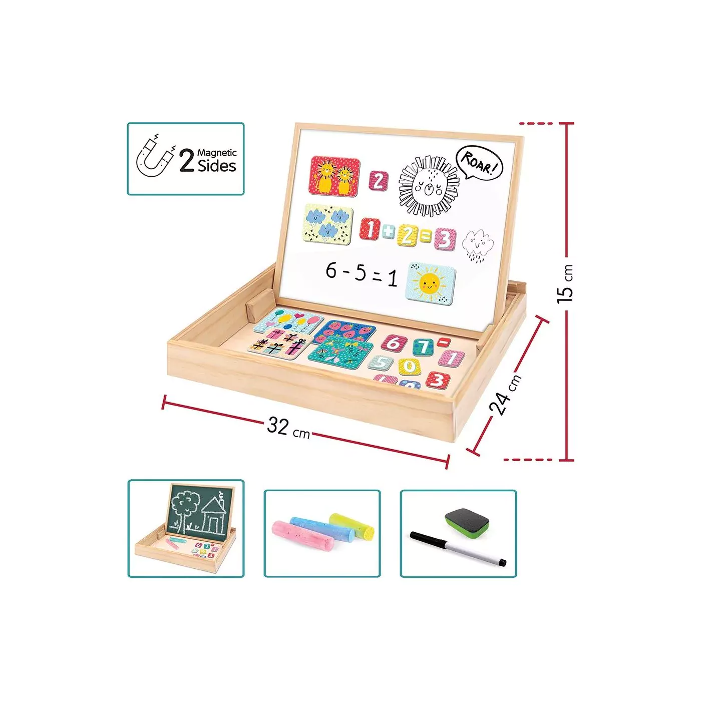 Quadro magnético - 35pcs