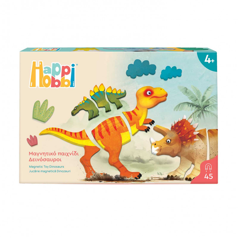 Jogo magnético - dinossauros