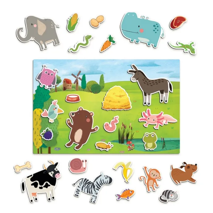 Jogo magnético - animais