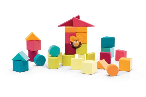 Cubos de encaixe em forma de rato - 30pcs