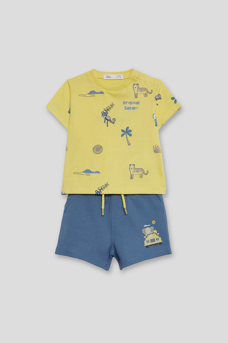 Conjunto 2 pcs original safari menino