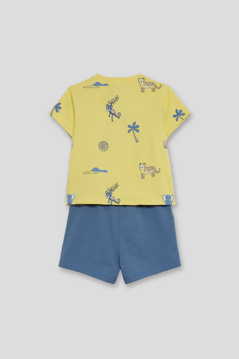 Conjunto 2 pcs original safari menino