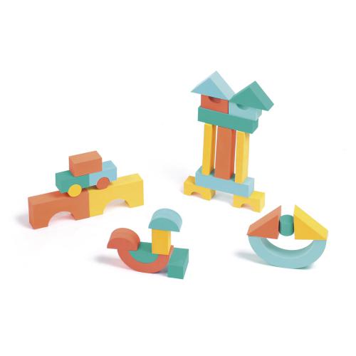 Blocos de construção em espuma