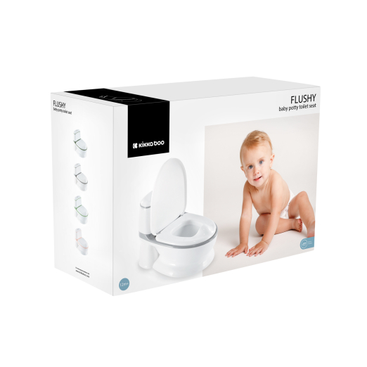 Sanita infantil Flushy cinza