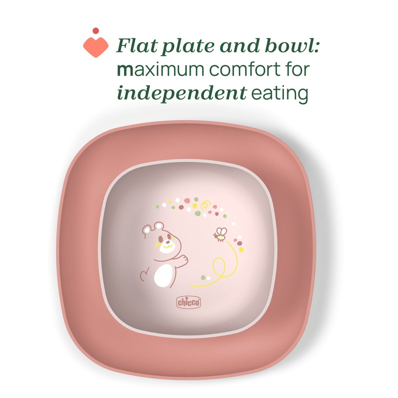 Conjunto de papa 12 meses rosa