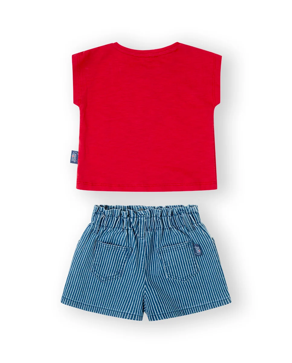 Conjunto 2 pcs BBSOLEIL menina