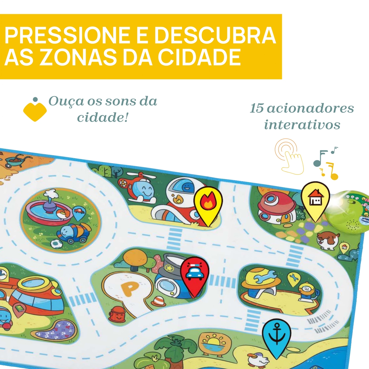 Tapete Interativo Turbo Ball