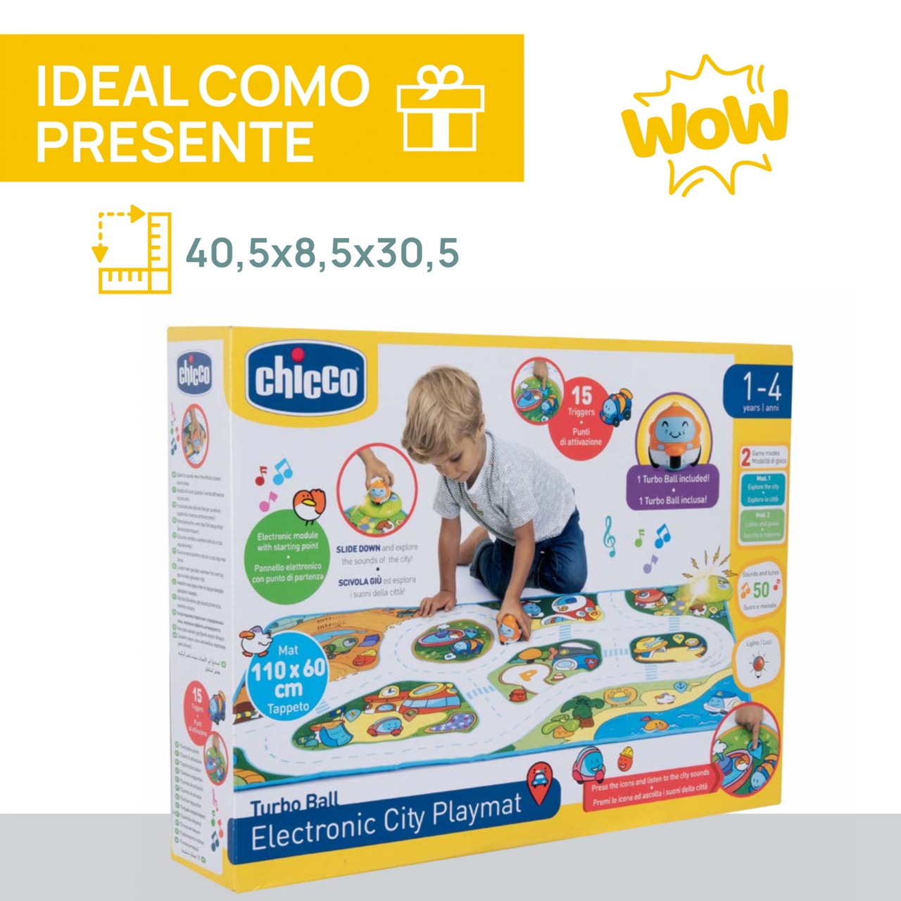 Tapete Interativo Turbo Ball