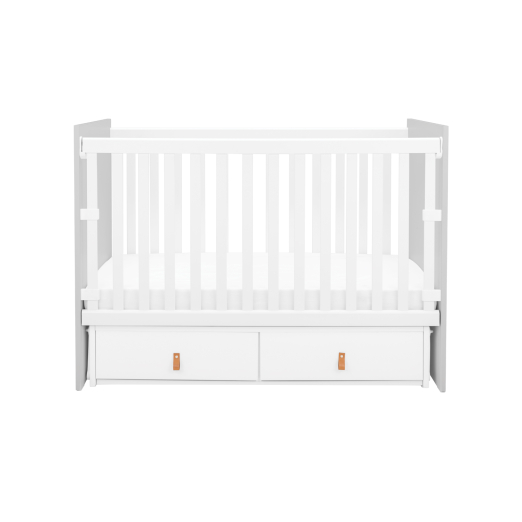 Berço com gavetas Hollee Cinza