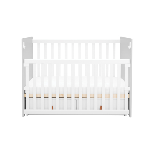 Berço com gavetas Hollee Cinza