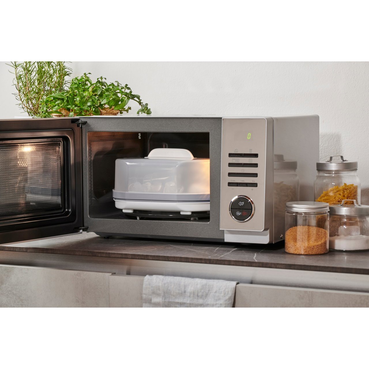 Esterilizador elétrico a vapor 3 em 1