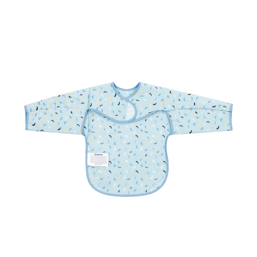 Babete silicone EVA azul