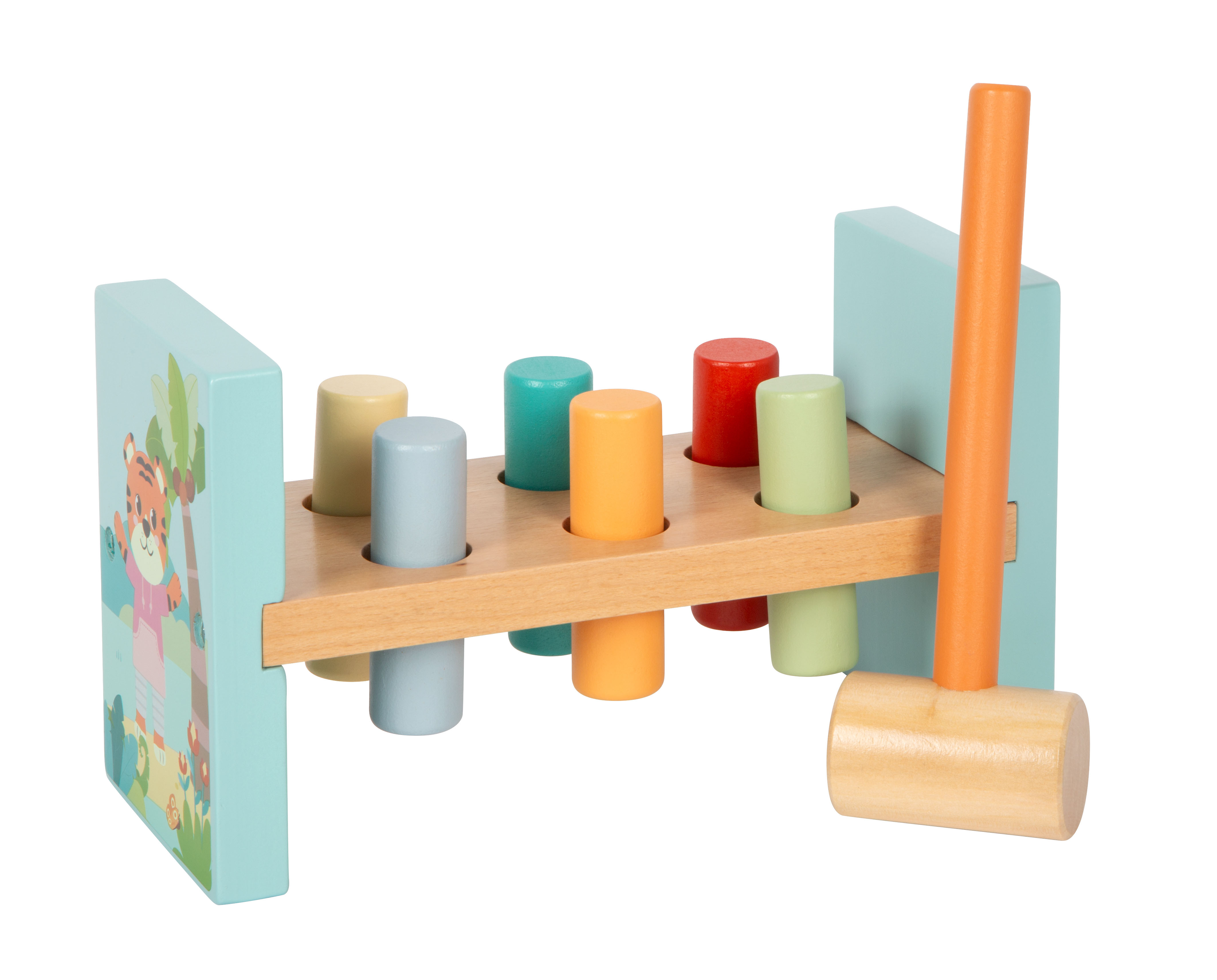 Banco com martelo Amigos da Floresta