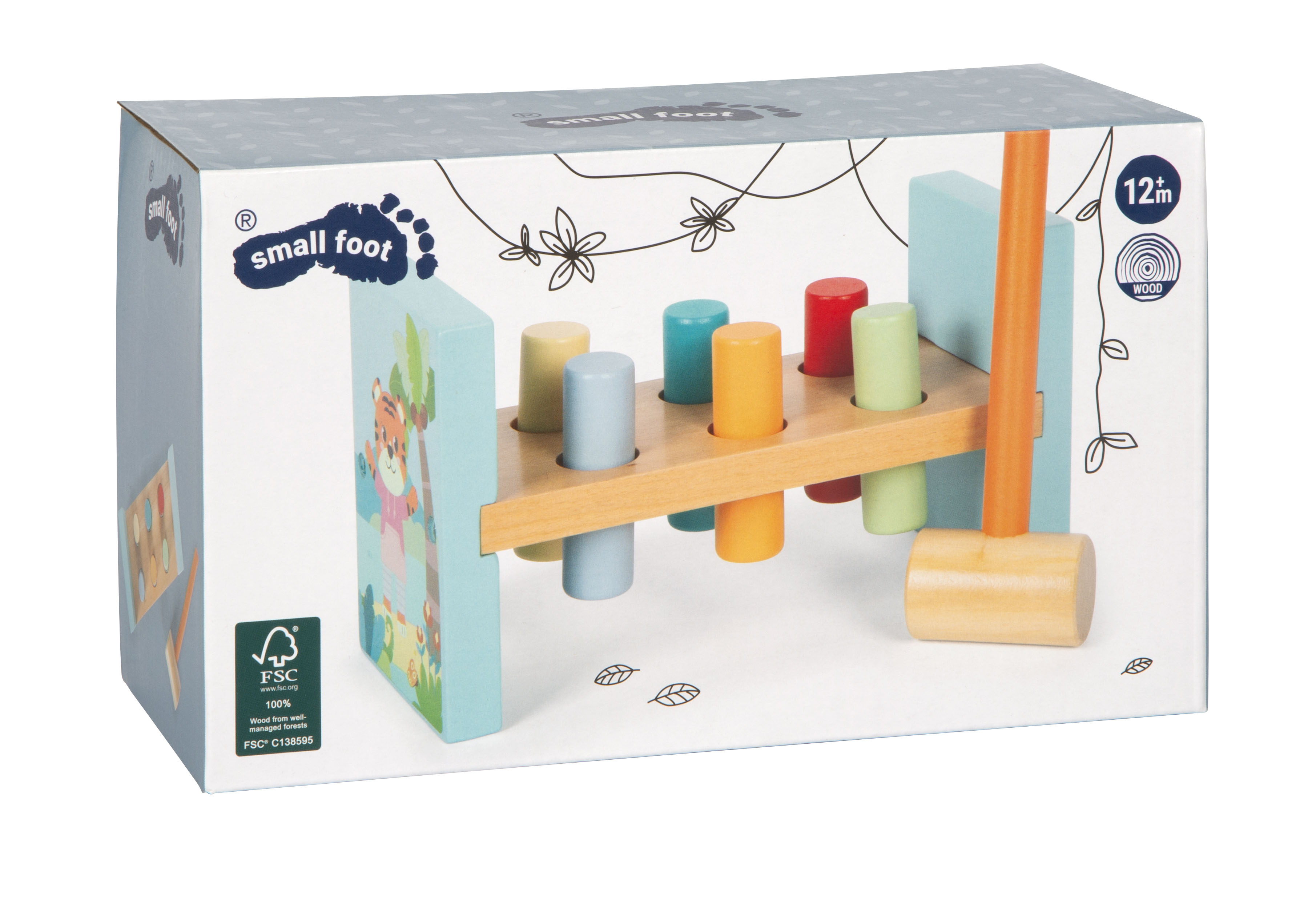 Banco com martelo Amigos da Floresta