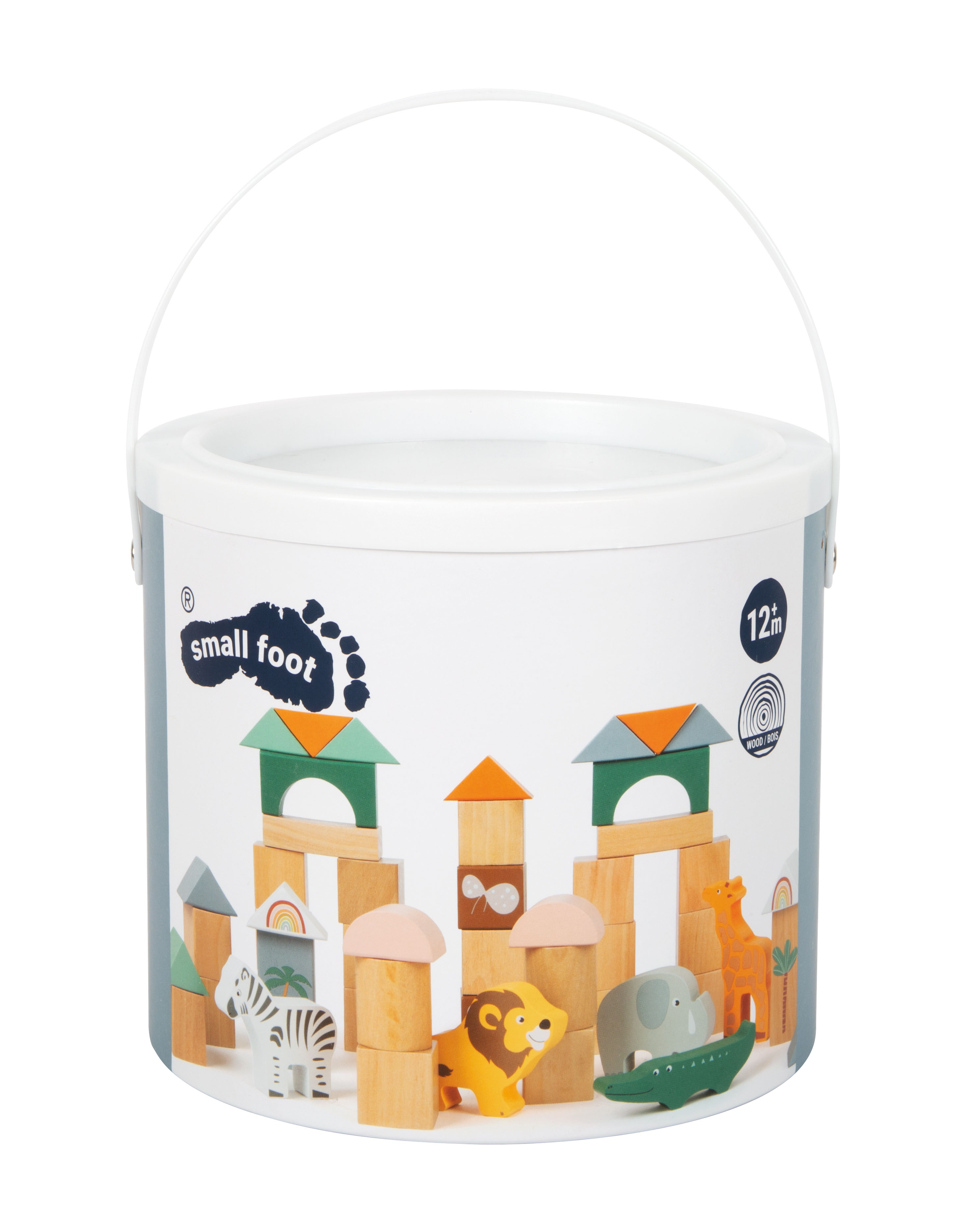 Blocos de construção Safari 50 peças