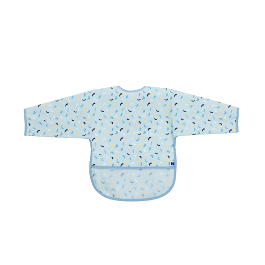 Babete silicone EVA azul